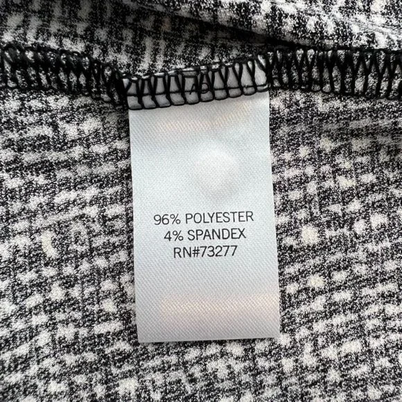 Apt 9 Fit and Flare Summer Dress Size XS Sleeveless Black Knee Length - Picture 9 of 12